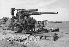 3.7 inch AA Gun West Hill 1944